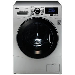 LG F1495BDSA TrueSteam™ Freestanding Washing Machine, 12kg Load, A+++ Energy Rating, 1400rpm Spin, White